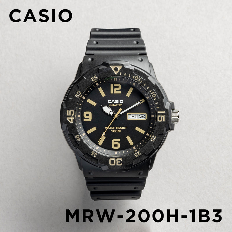 CASIO STANDARD MENS MRW-200H 腕時計 mrw-200h-1b3_1