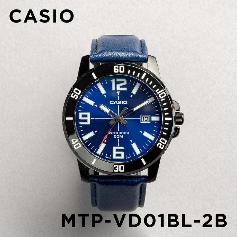 CASIO STANDARD MENS MTP-VD01BL.GL.L 腕時計 mtp-vd01bl-2b_1