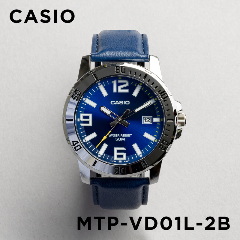 CASIO STANDARD MENS MTP-VD01BL.GL.L 腕時計 mtp-vd01l-2b_1