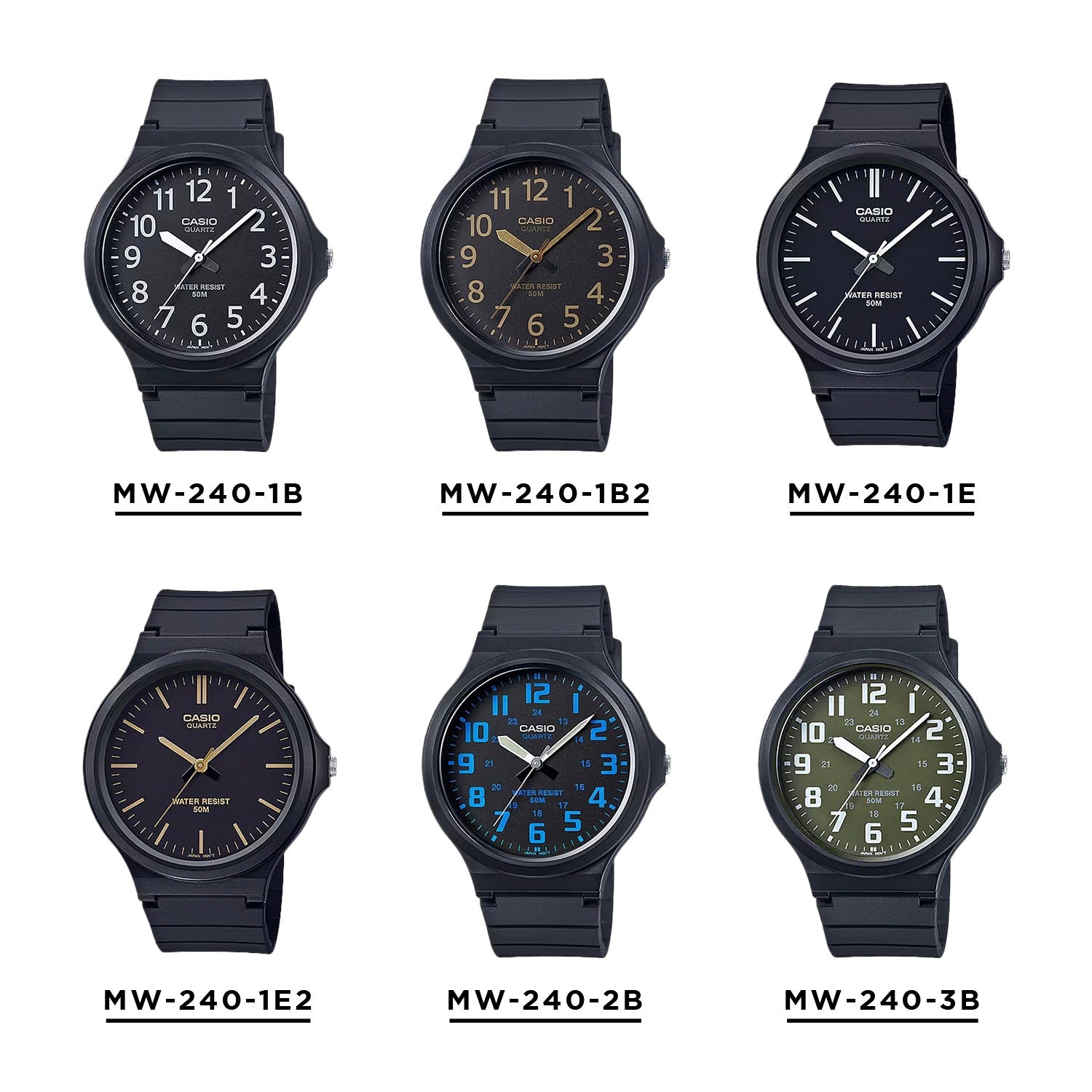 CASIO STANDARD MENS MW-240* 腕時計 mw-240_2