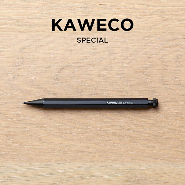 KAWECOカヴェコスペシャルペンシル0.5MM筆記用具文房具ブランドシャープペンシルシャーペンブラック黒ギフトプレゼント