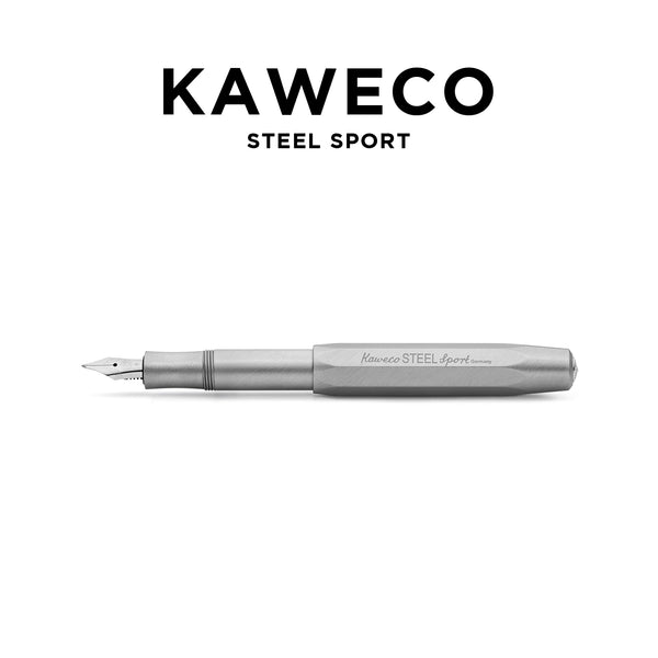 KAWECO STEEL SPORT FOUNTAIN PEN 万年筆 steelfp_1