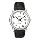 【日本未発売】TIMEXEASYREADERタイメックスイージーリーダー35MMT2H281腕時計時計ブランドメンズレディースアナログシルバーホワイト白レザー革ベルト海外モデルギフトプレゼント