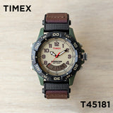 【日本未発売】TIMEXEXPEDITIONタイメックスエクスペディション39MMT45181腕時計時計ブランドメンズレディースミリタリーアナデジカーキアイボリーナイロンベルト海外モデルギフトプレゼント