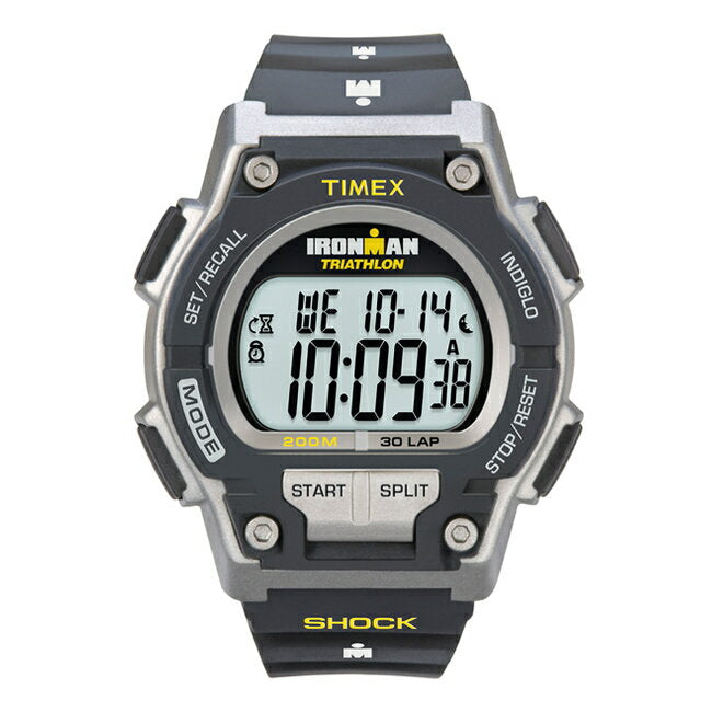TIMEXIRONMANタイメックスアイアンマンオリジナル30ショックメンズT5K195腕時計時計ブランドレディースランニングウォッチデジタルブラック黒グレーギフトプレゼント