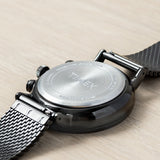 TIMEXタイメックスフェアフィールドクロノグラフ41MMTW2R27300腕時計メンズアナログブラック黒オールブラックメッシュ