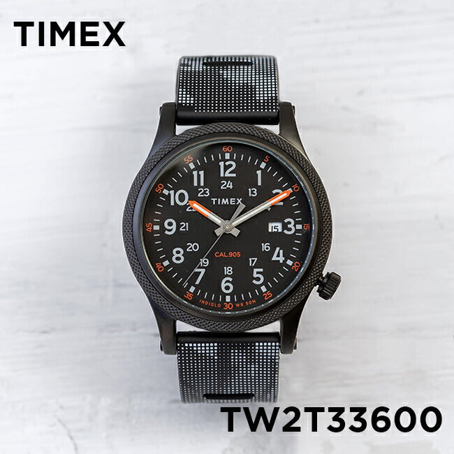 TIMEXALLIEDタイメックスアライドLT40MMTW2T33600腕時計時計ブランドメンズミリタリーアナログブラック黒グレーカモフラージュ迷彩ギフトプレゼント
