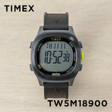 TIMEXタイメックスアイアンマントランジット40MMメンズTW5M18900腕時計レディースランニングウォッチデジタルブラック黒グレー