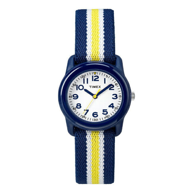 【日本未発売】TIMEXタイメックスキッズアナログ29MMTW7C05800腕時計子供男の子女の子ネイビーホワイト白ナイロンベルト海外モデル