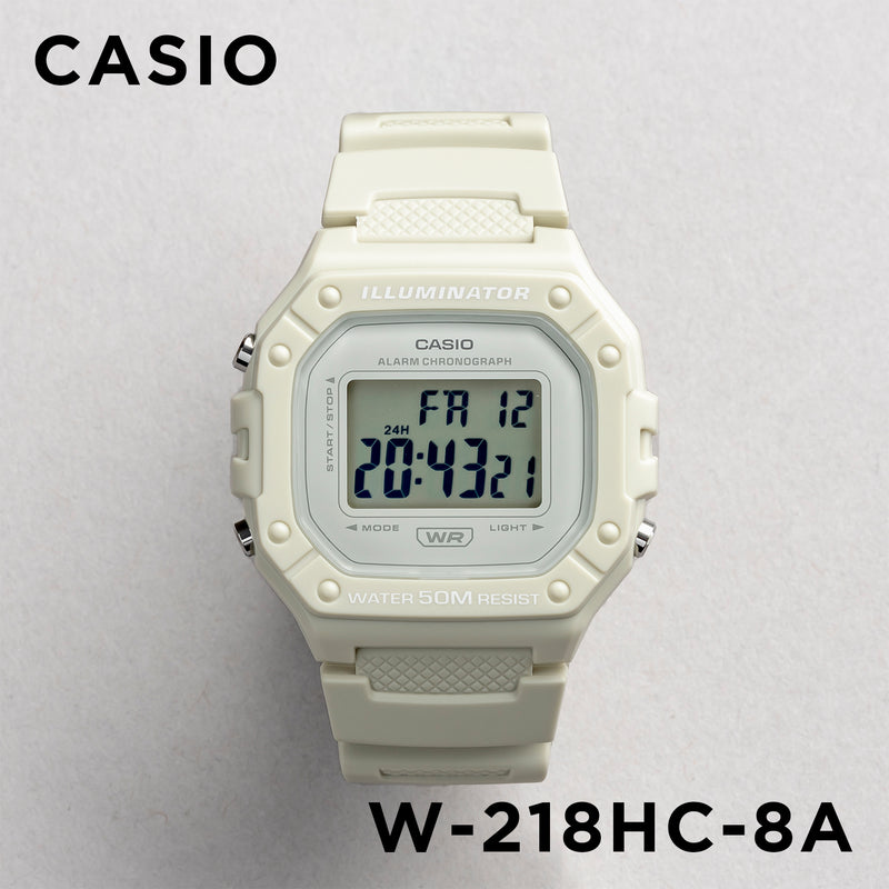 CASIO STANDARD MENS W-218HC 腕時計 w-218hc-8a_1